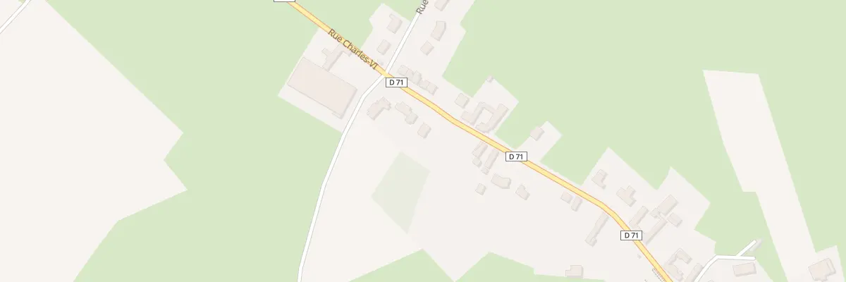 Plan du 40 Rue Charles VI à Azincourt