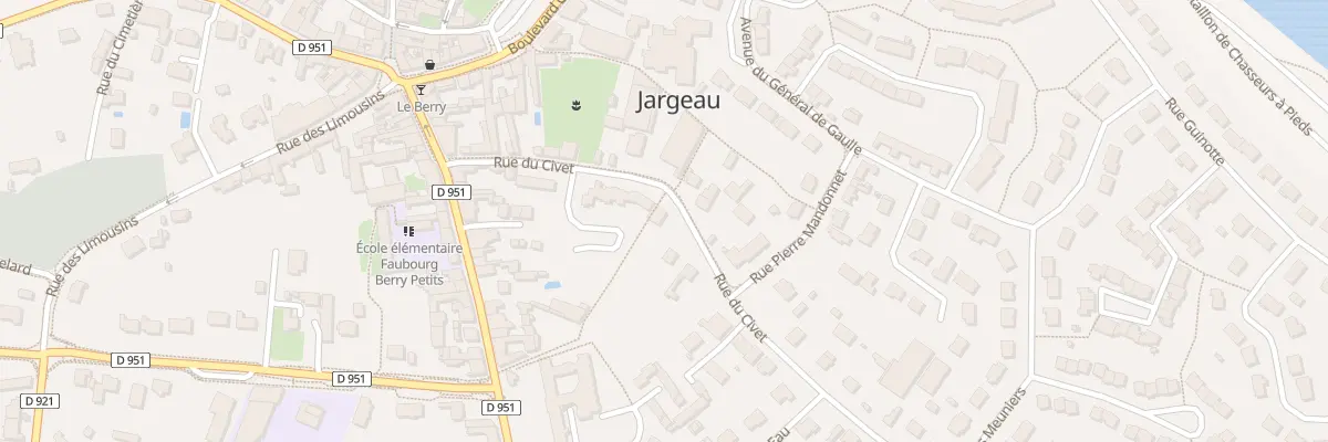 Plan du 4 Rue du Civet à Jargeau