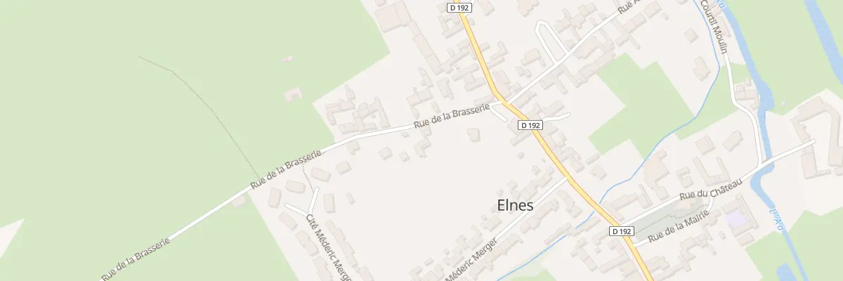 Plan du 5 Rue de la Brasserie à Elnes