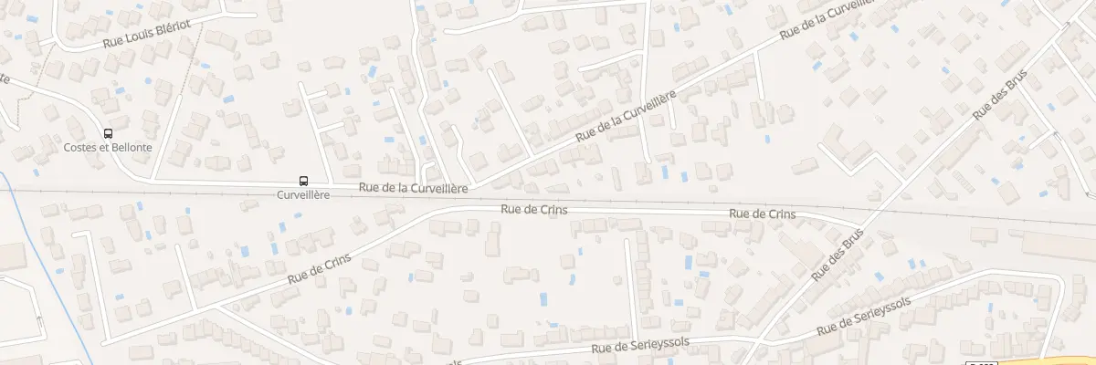 Plan du 109 Rue de la Curveillère à Albi