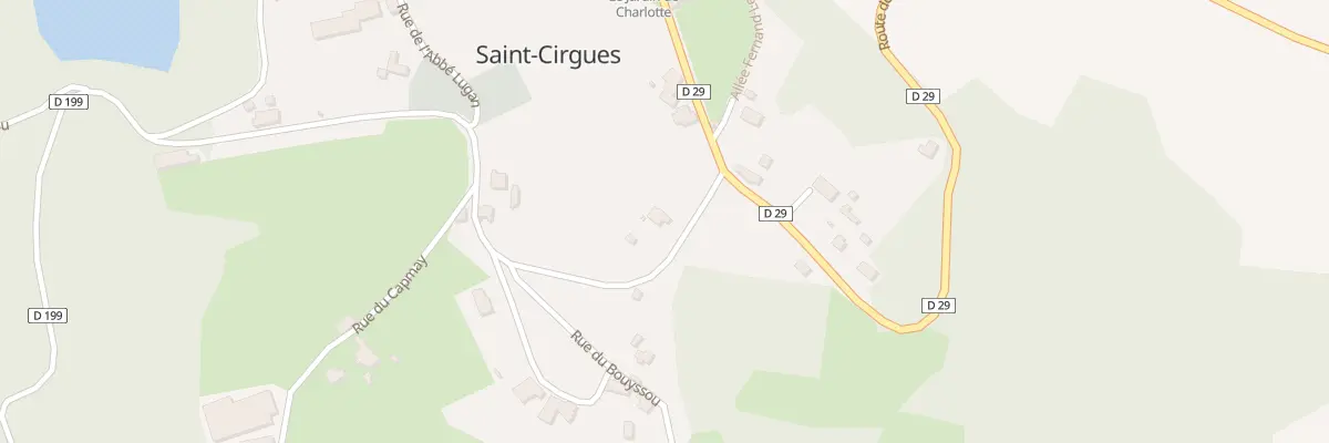 Plan du 5172 Le Village à Saint-Cirgues