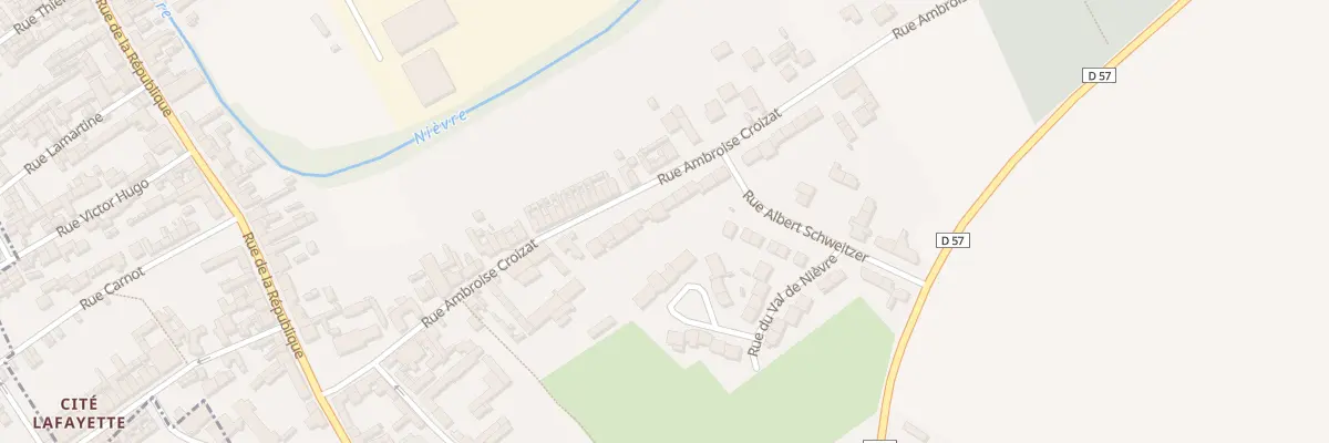Plan du 42 Rue Ambroise Croizat à Saint-Ouen