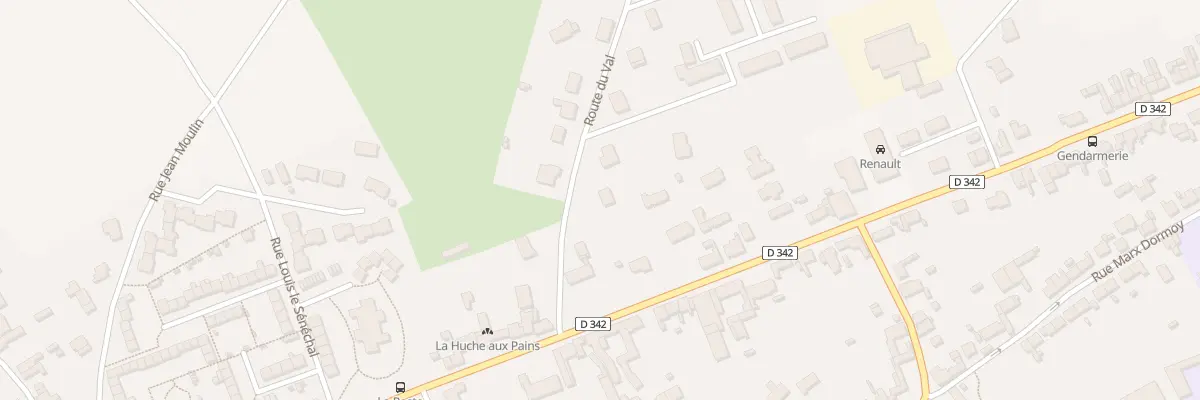 Plan du 3 Rte du Val à Lumbres