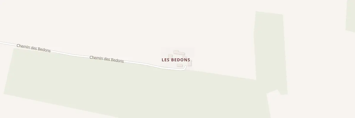 Plan du 75 Les Bedons à Limeux