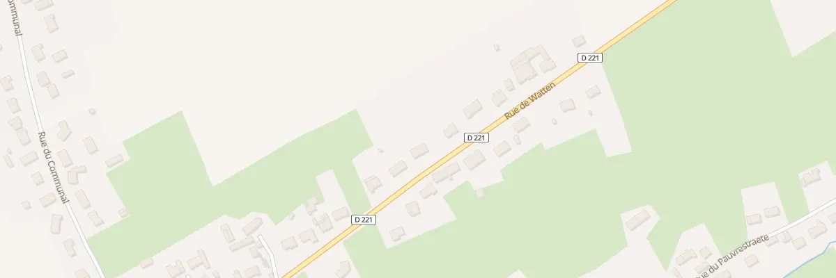 Plan du 6609 Rue Watten à Bayenghem-lès-Éperlecques