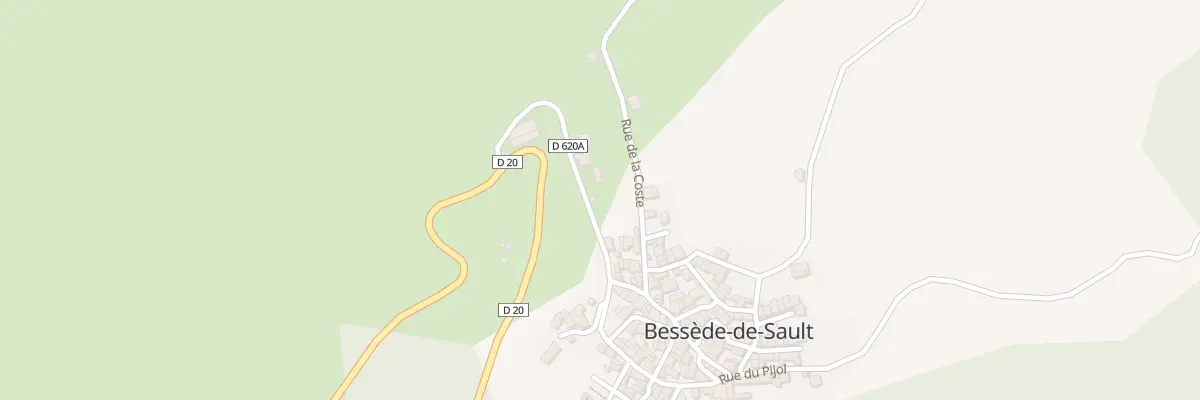 Plan du 45 Le Village à Bessède-de-Sault