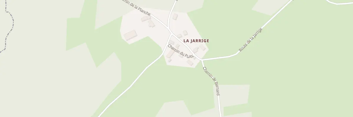 Plan du 5022 La Jarrige à Laval-sur-Luzège