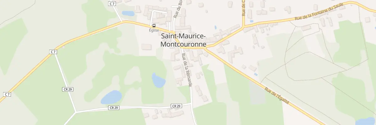 Plan du 1 Rue de la Remarde à Saint-Maurice-Montcouronne