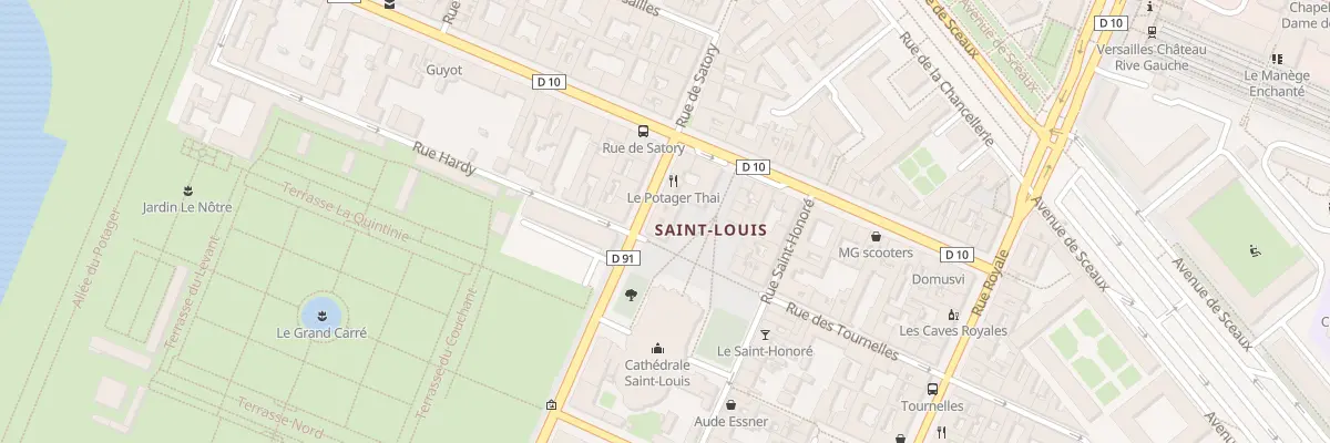 Plan du 5 Rue du Mal Joffre à Versailles