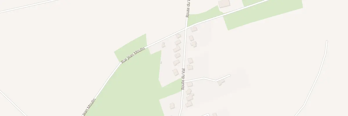Plan du 24 Rte du Val à Lumbres