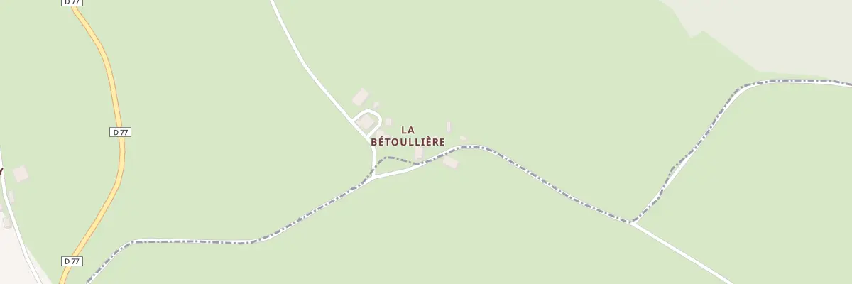 Plan du 3 La Betouillère à Bussière-Saint-Georges
