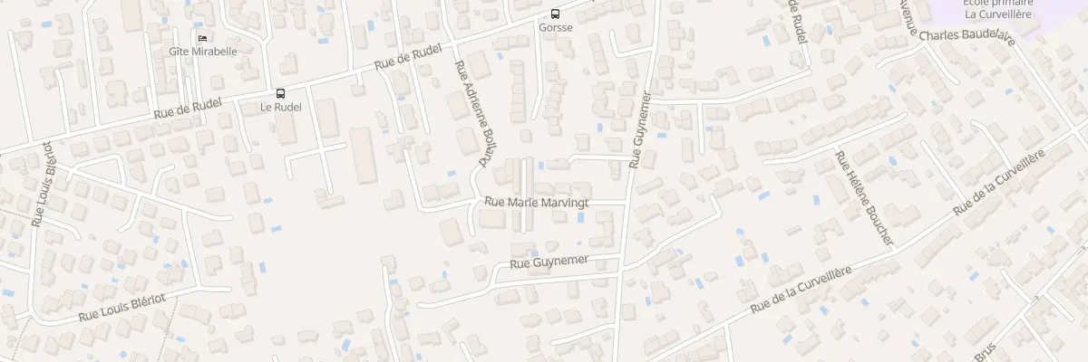 Plan du 8 Rue Marie Marvingt à Albi