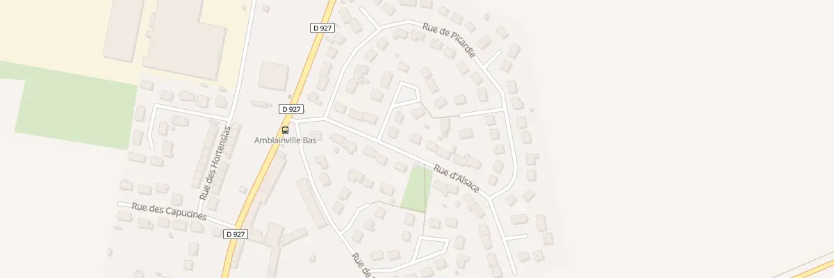 Plan du 9 Rue d’Alsace à Amblainville