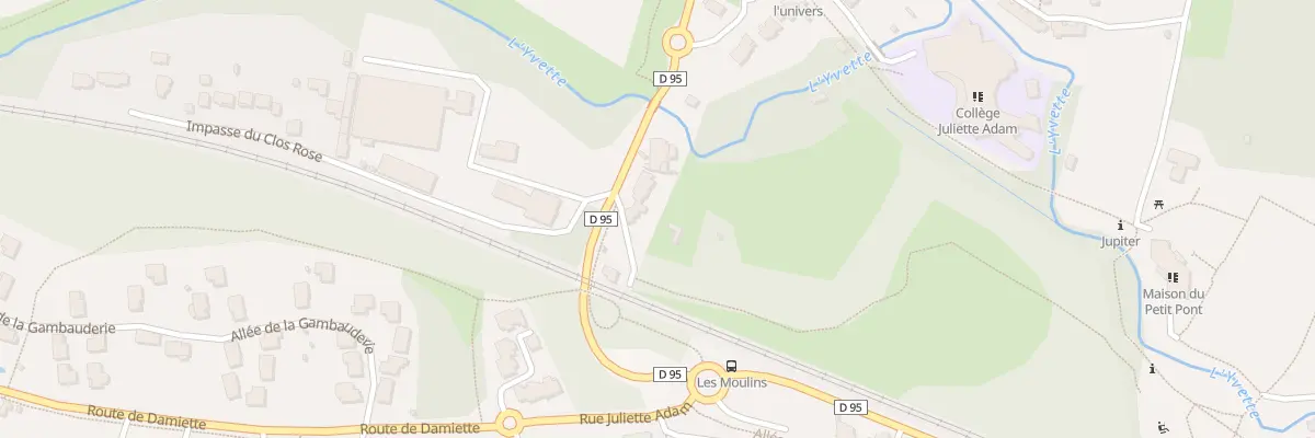 Plan du 51 Rue Juliette Adam à Gif-sur-Yvette