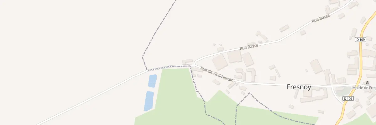 Plan du 14 Rue de Vieil Hesdin à Fresnoy