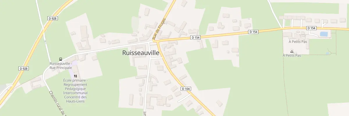 Plan du 3 Rte de Blangy à Ruisseauville