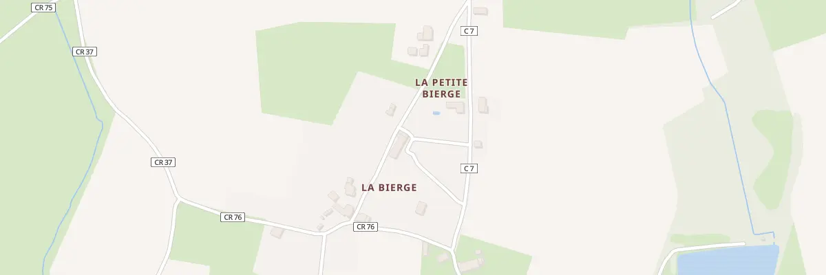 Plan du 10 La Petite Bierge à Urciers