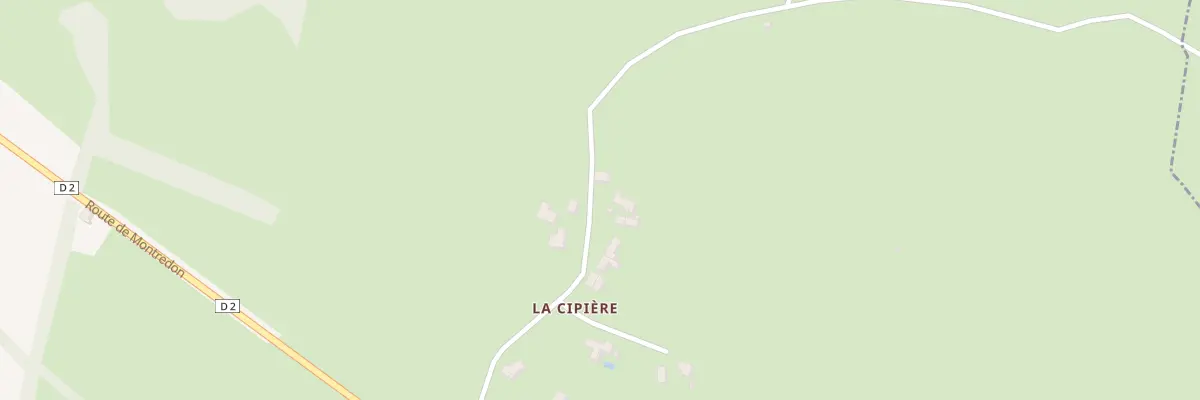 Plan du 260 Rte de la Cipière à Saint-Félix