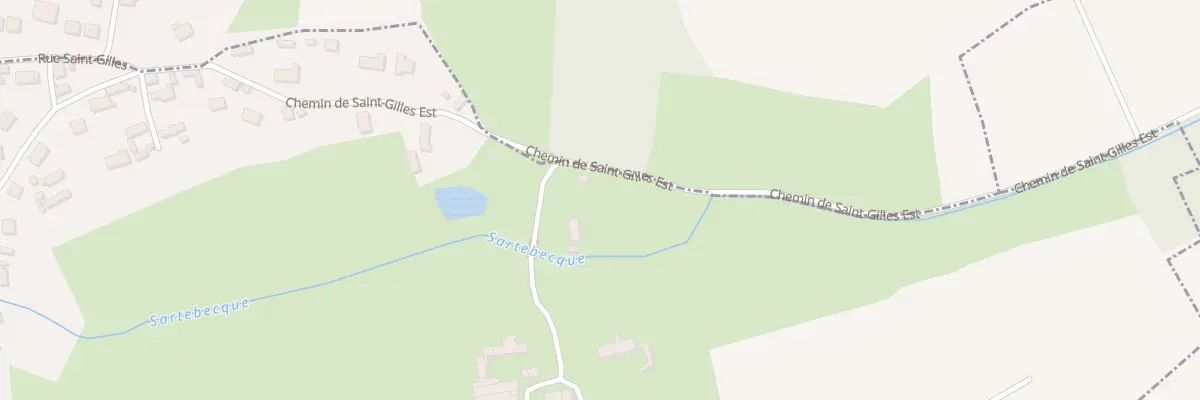 Plan du 497 Chem de Saint Gilles Est à Bayenghem-lès-Éperlecques