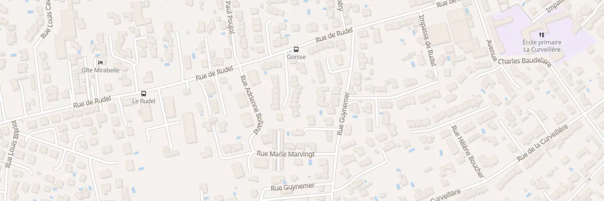 Plan du 9 Rue Général Baron Gorsse à Albi