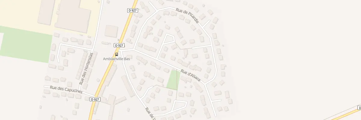 Plan du 11 Rue d’Alsace à Amblainville
