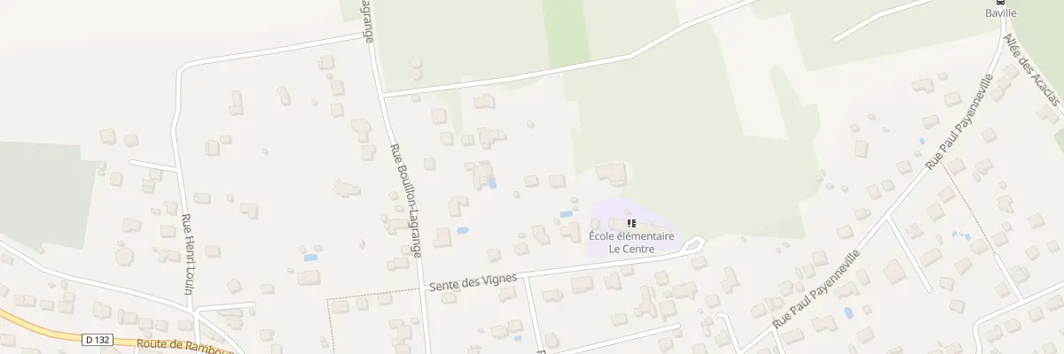 Plan du 20 Sen des Vignes à Saint-Chéron