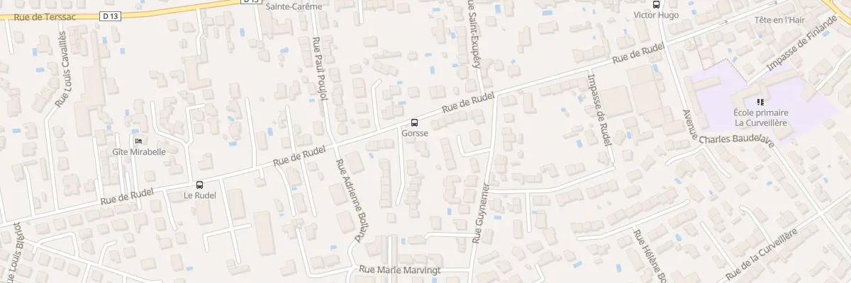 Plan du 63 Rue de Rudel à Albi
