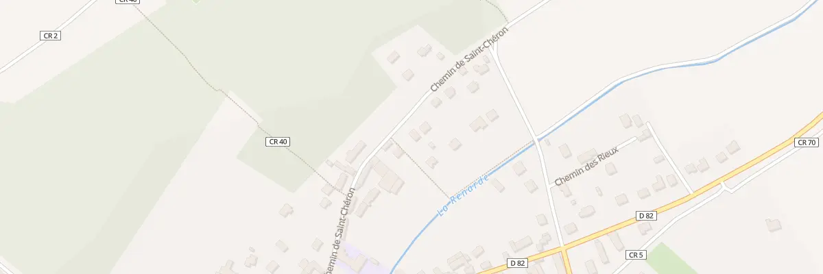Plan du 8B Che de Saint-chéron à Villeconin