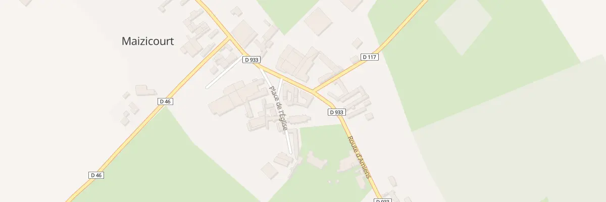 Plan du 31 Rte d’Amiens à Maizicourt