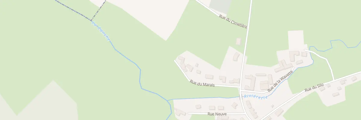 Plan du 10 Rue du Marais à Wail