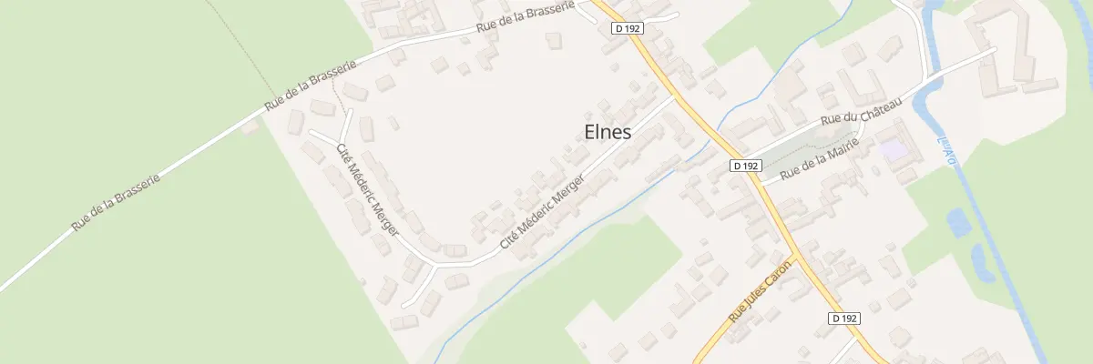 Plan du 20 Cité Médéric Merger à Elnes