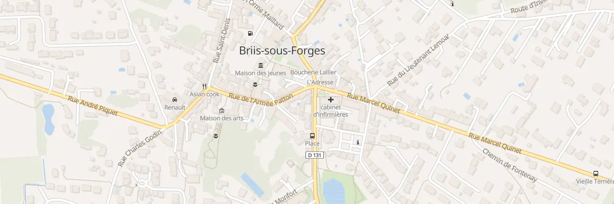 Plan du 10 Rue de la Fontaine de Ville à Briis-sous-Forges