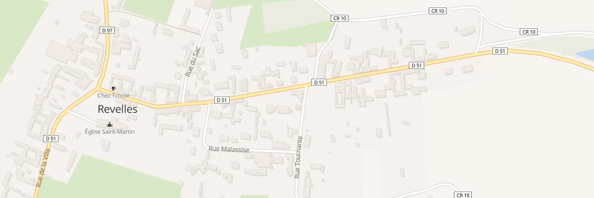 Plan du 24 Rue d’Amiens à Revelles