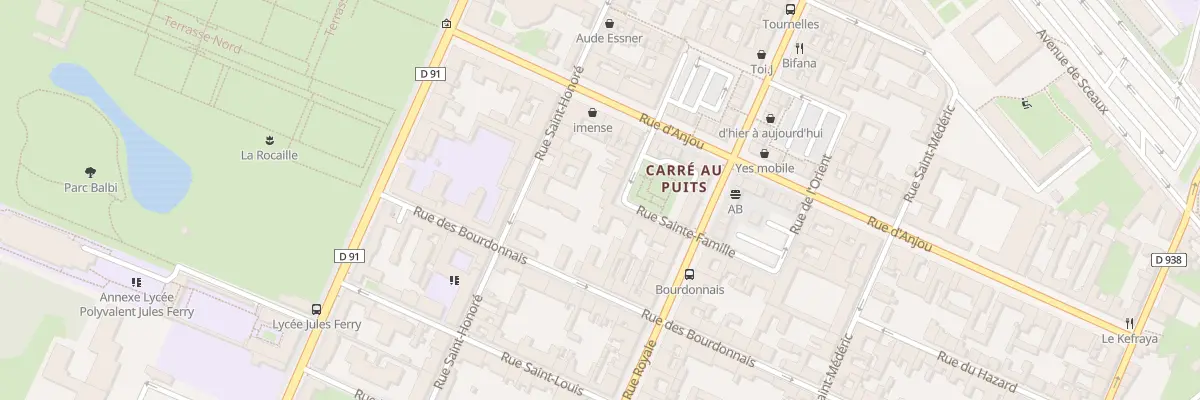 Plan du 2 Rue Sainte Famille à Grandchamp