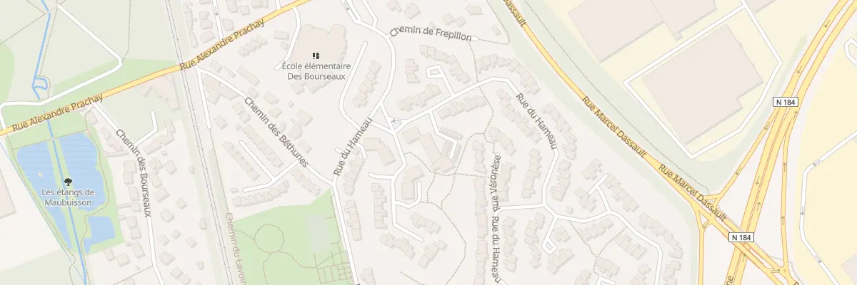 Plan du 145 Rue du Hameau à Saint-Ouen-l’Aumône