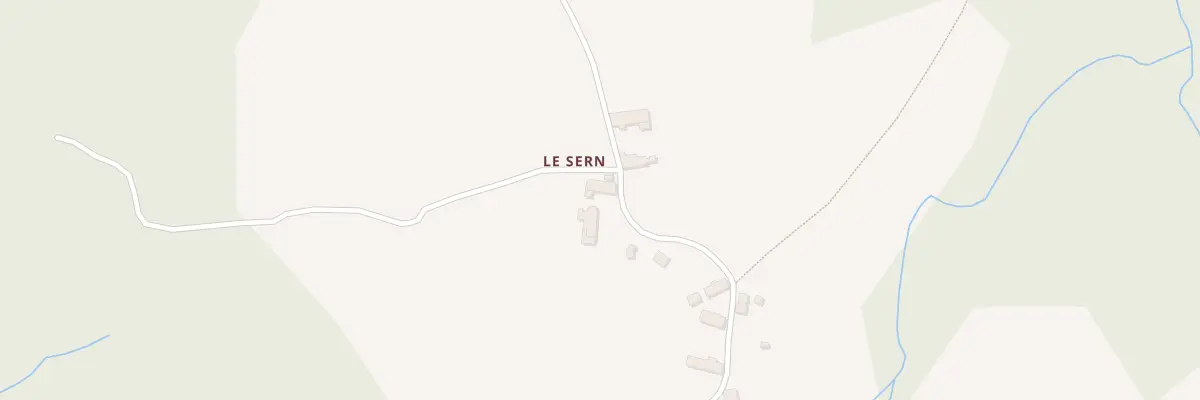 Plan du 5134 Le Sern à Siran