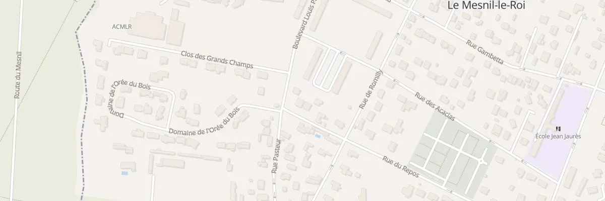 Plan du 42 Rue du Repos au Mesnil-le-Roi