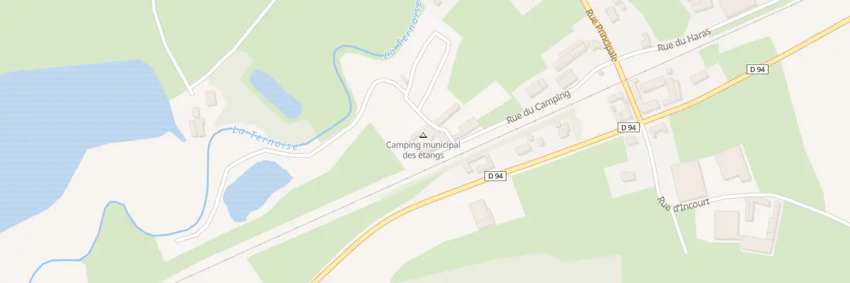 Plan du 7 Rue du Camping à Rollancourt