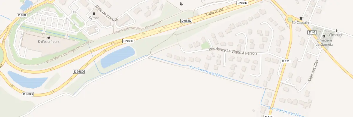 Plan du 24 La Vigne a Perron à Gometz-la-Ville