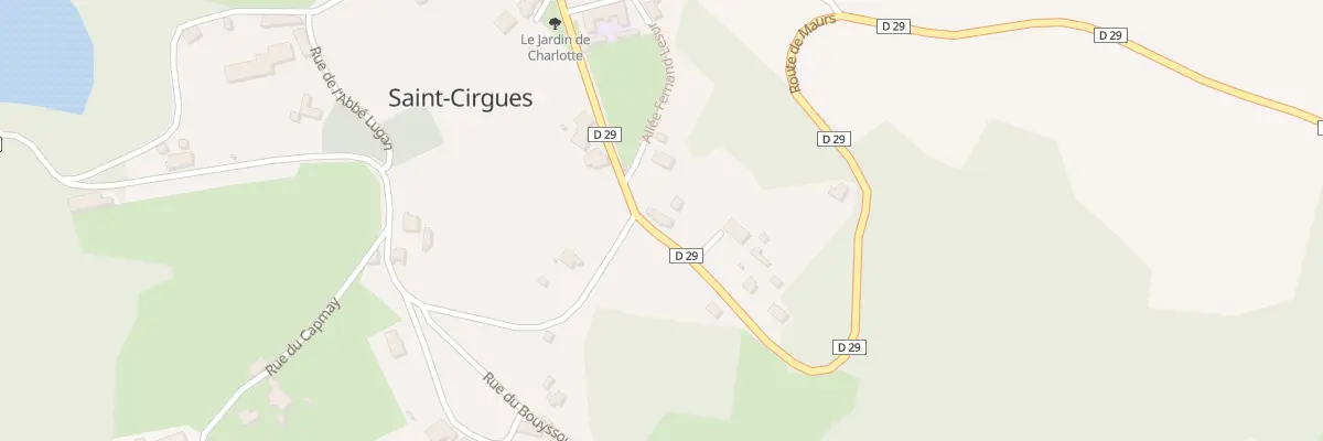 Plan du 5173 Croix Saint Guiral à Saint-Cirgues