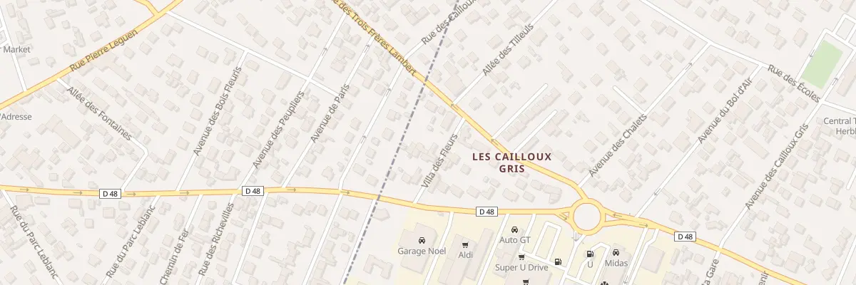 Plan du 9006 Vla des Fleurs à Herblay-sur-Seine