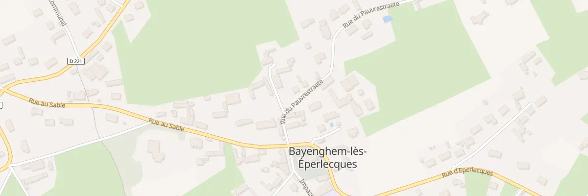 Plan du 93 Rue du Pauvrestraete à Bayenghem-lès-Éperlecques