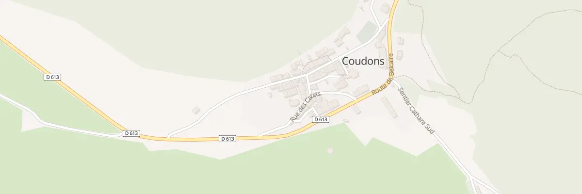 Plan du 30 Le Village à Coudons