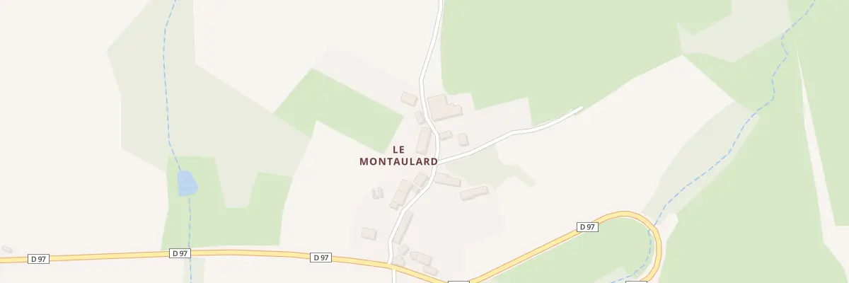 Plan du 7 Le Montaulard à Nouzerines