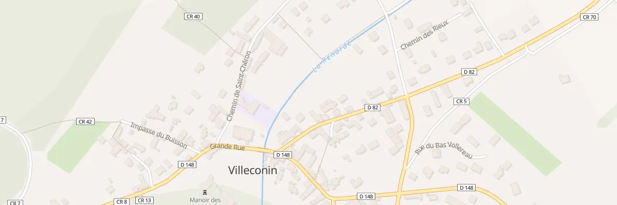 Plan du 9 Rte de Souzy à Villeconin
