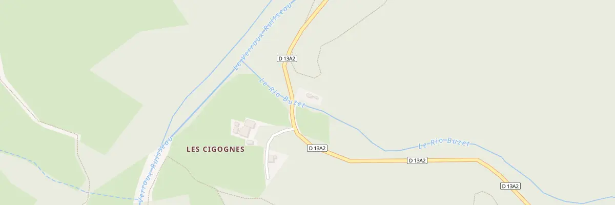 Plan du 1 Les Cigognes à Clugnat