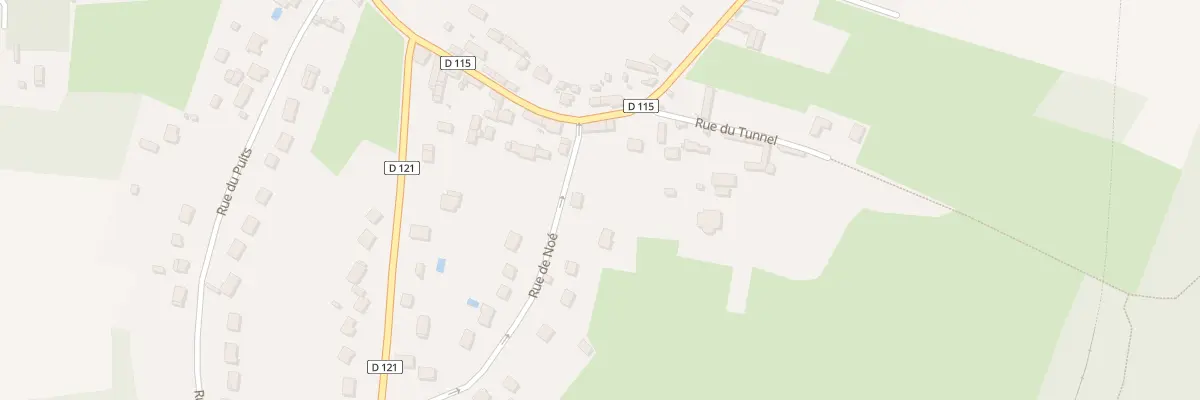 Plan du 6539 Rue Principale au Coudray-sur-Thelle