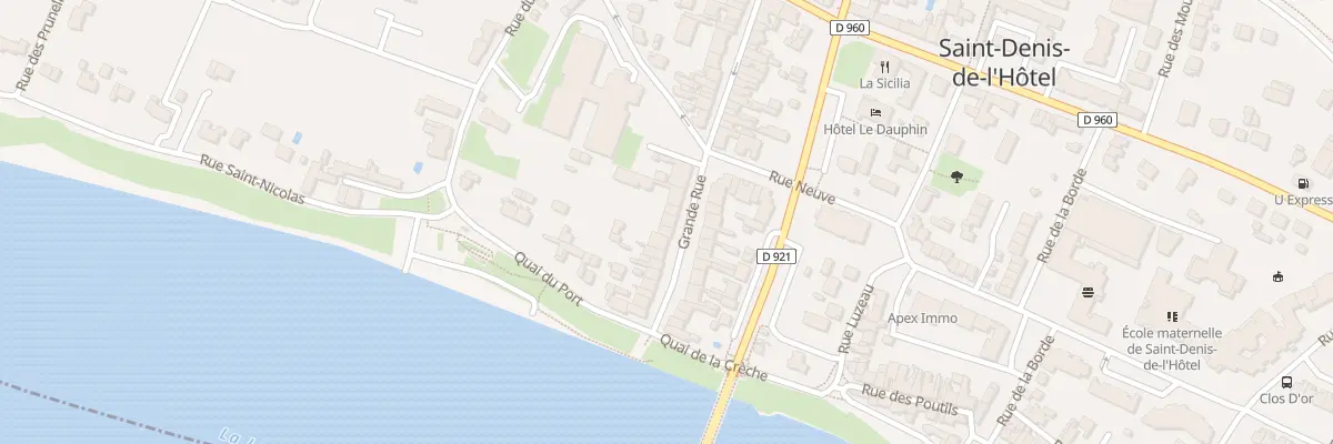 Plan du 46 Gr Grande Rue à Saint-Denis-de-l’Hôtel