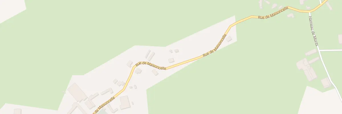 Plan du 24 Rue de Maisoncelle à Béalencourt