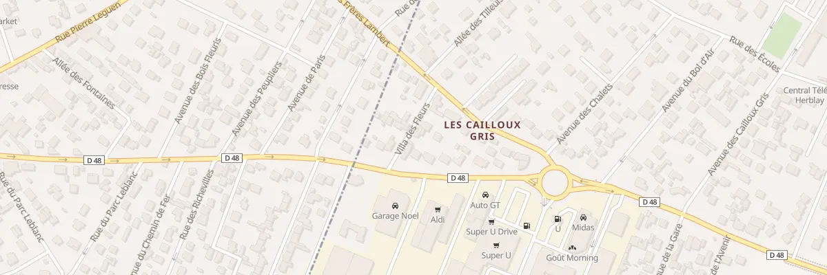 Plan du 9004 Vla des Fleurs à Herblay-sur-Seine